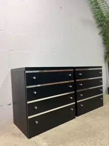 Set of 2 vintage dressers