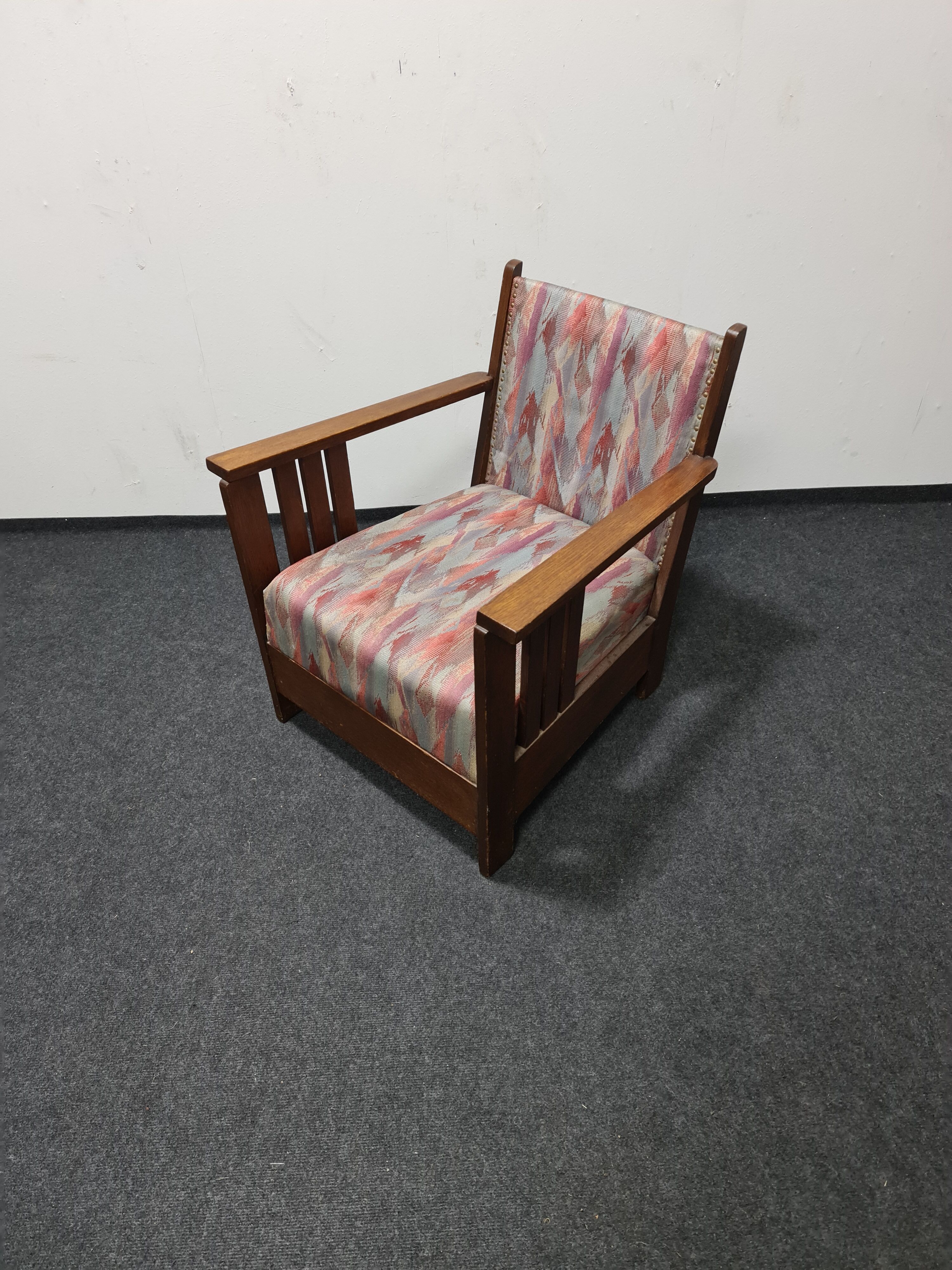 Vintage Art Deco style arm chair