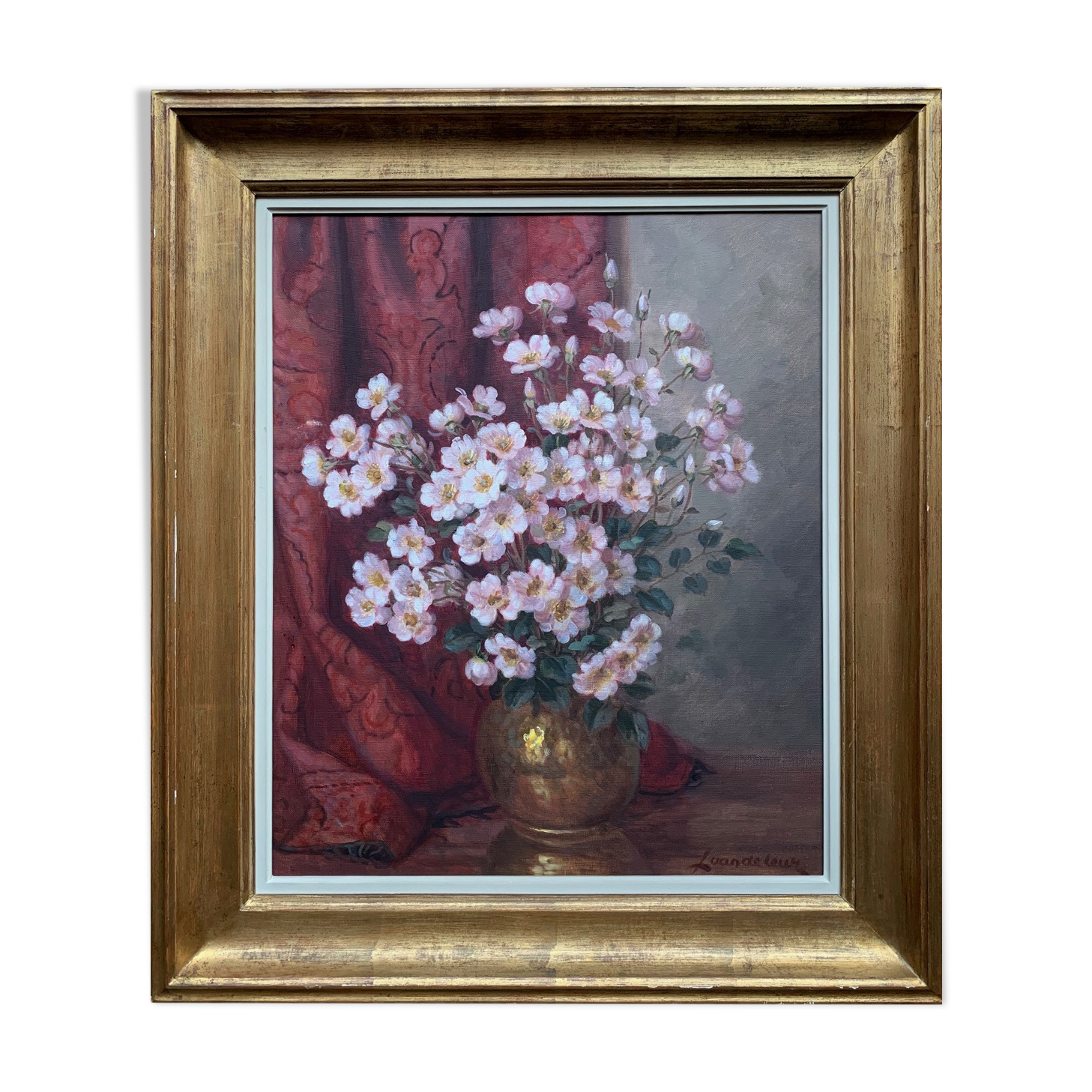 Painting "still life with flowers"