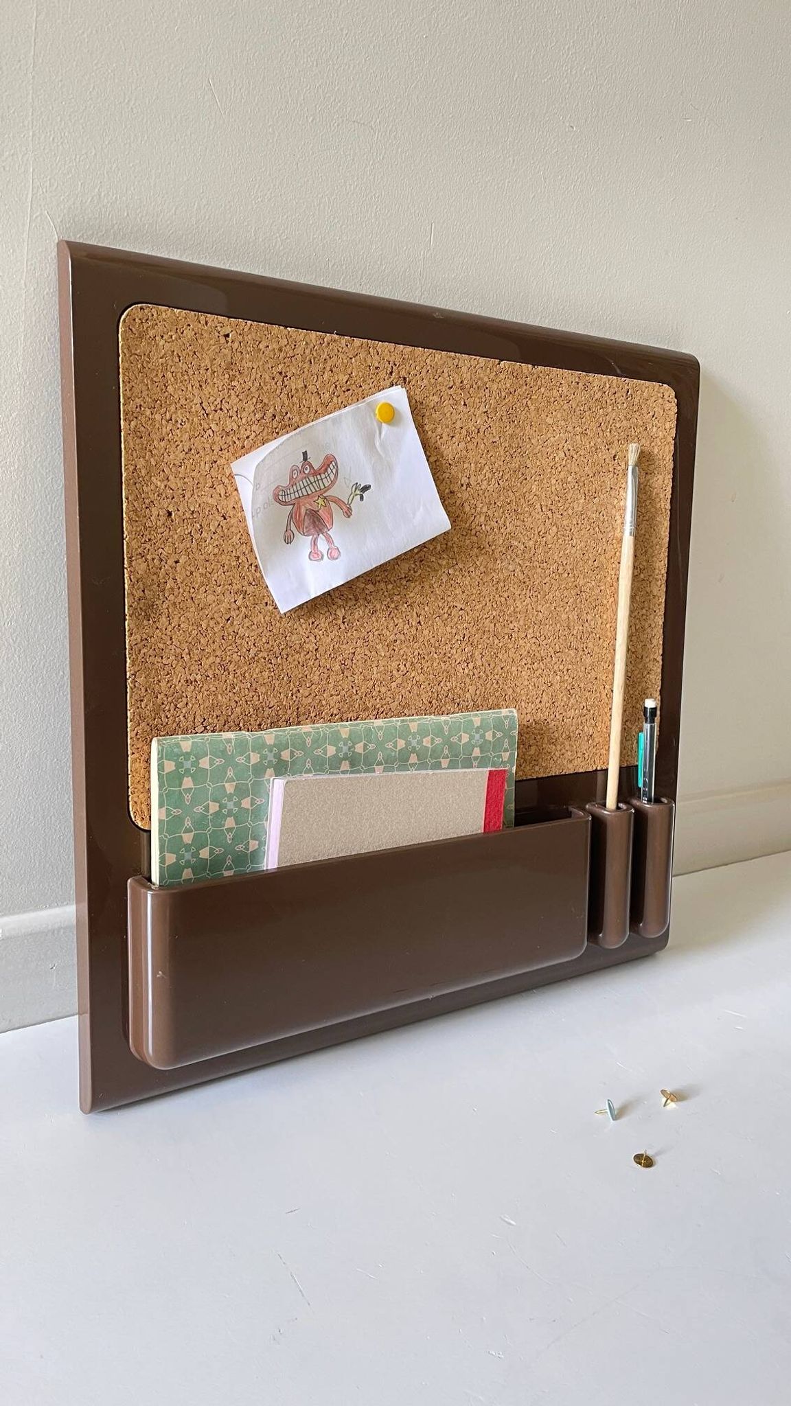 70s design wall desk organizer