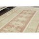 1970s Vintage Turkish Oushak Handmade Wool Cotton Beige Area Rug 153x260