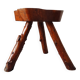 Brutalist tripod stool