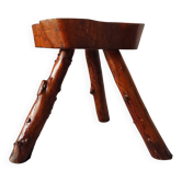 Brutalist tripod stool