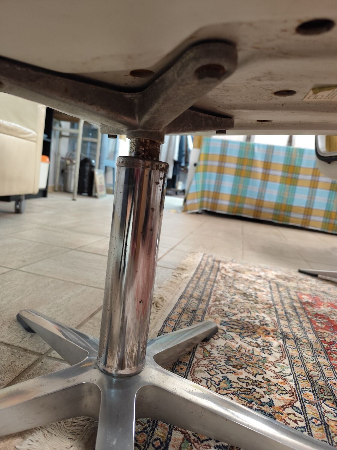 Vintage wilkhahn office chair from the 1970s.