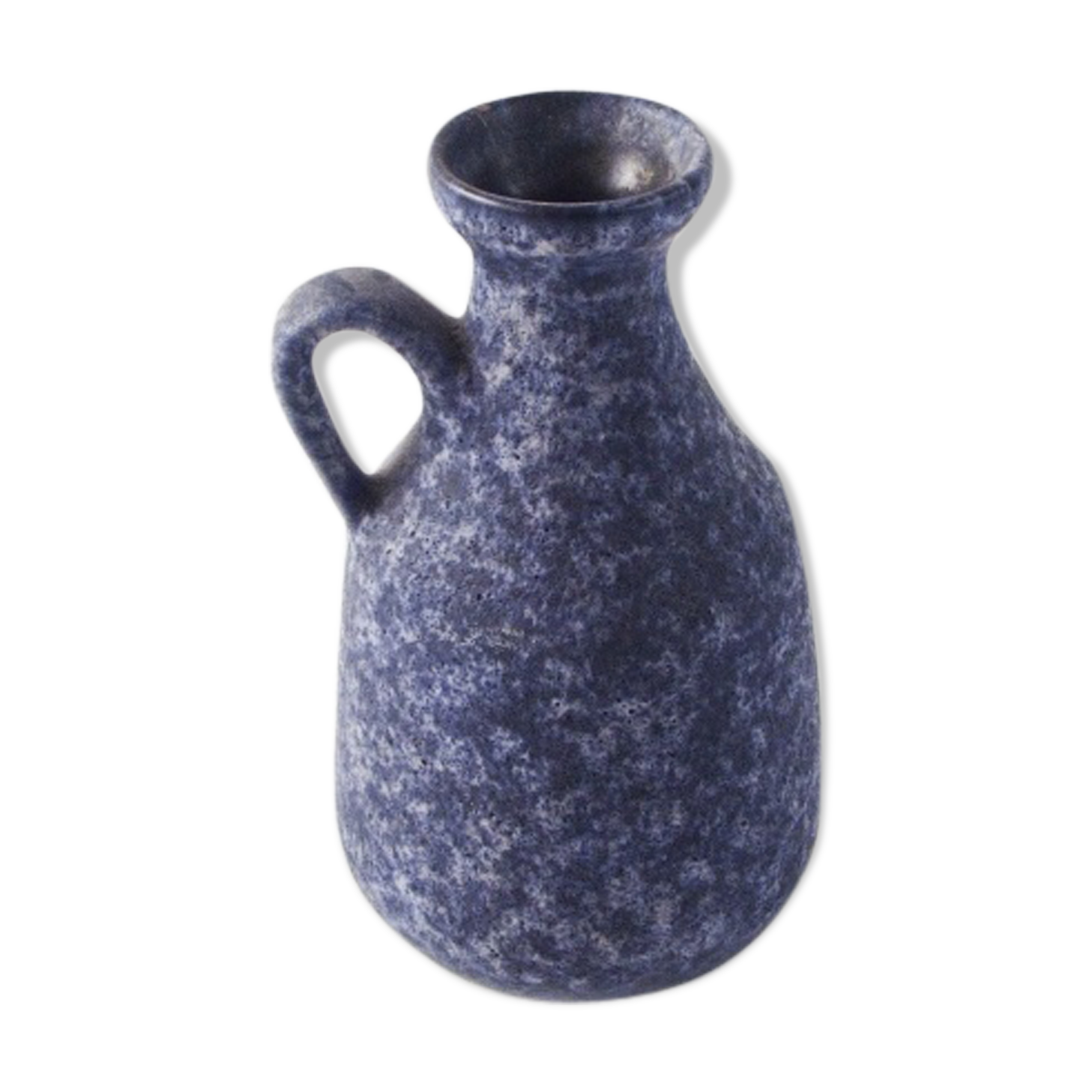 Van Daalen fat purple vase lava