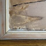 Vintage Oil on Canvas signed Gustav Adolf Johansson
