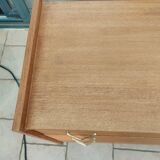 Commode ancienne vintage pieds compas