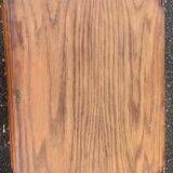 Bedside art deco solid oak