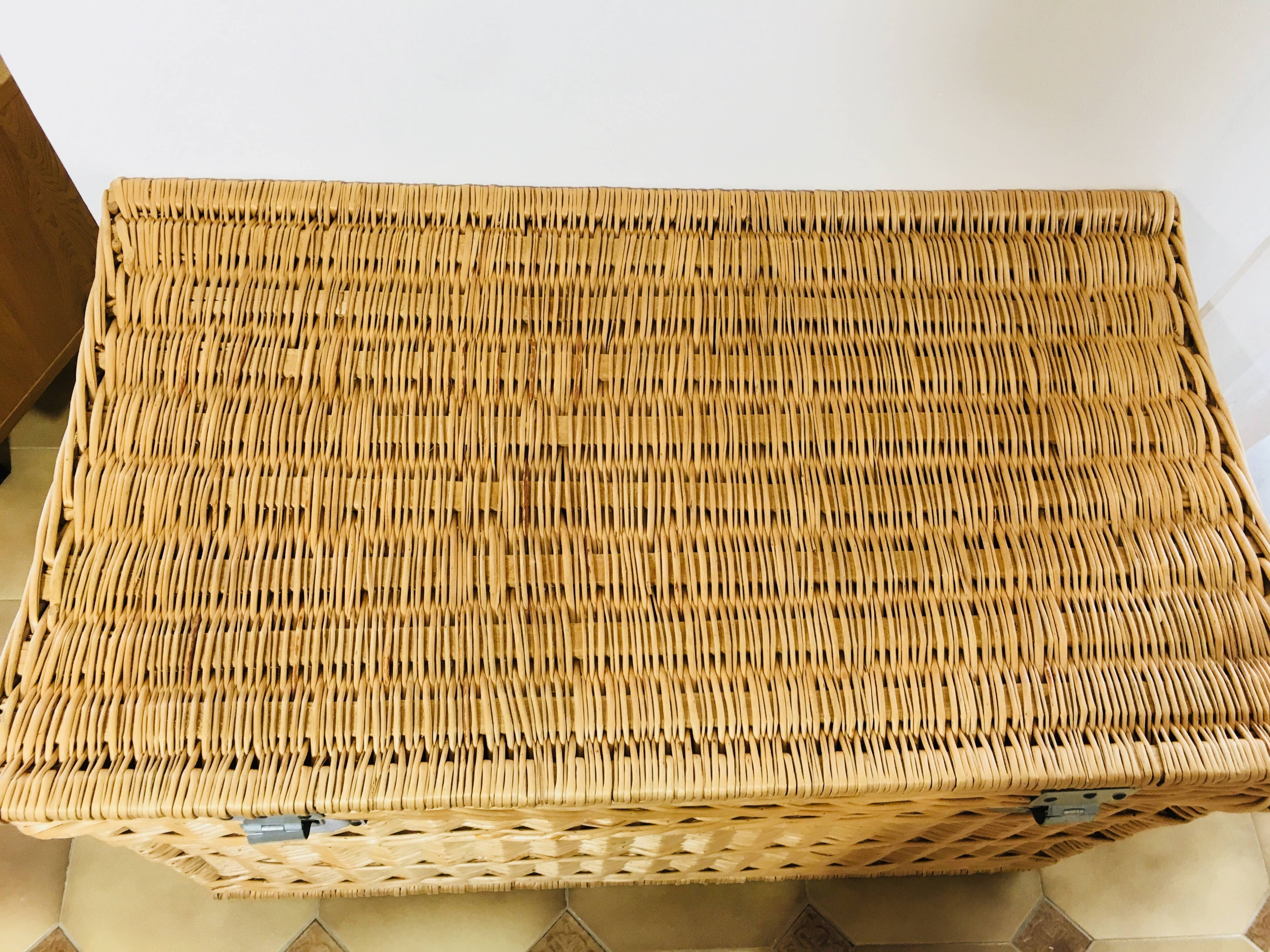 Wicker trunk