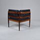 Univers corner chair by Kai Kristiansen for Magnus Olesen. 1965.