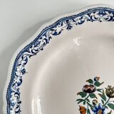 2 Moustiers Earthenware Plates | 18th Century | Colorful Floral Decor