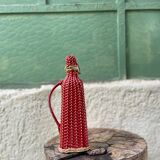 Vintage scoubidou bottle