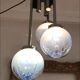 Suspension Mazzega pendant verre Murano space âge
