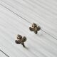 Set of metal coat hooks / angel towel hooks