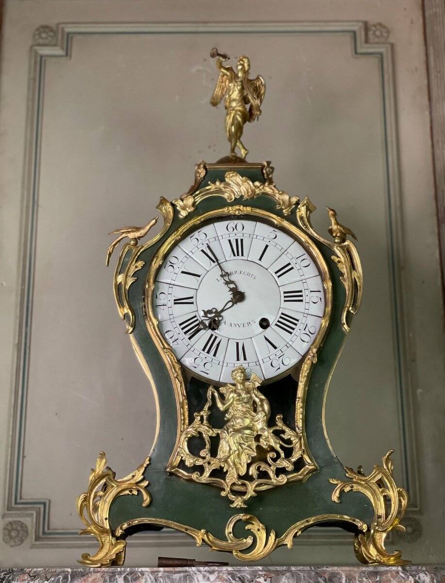 Cartel d’applique Louis XV, Lambreghts à Anvers