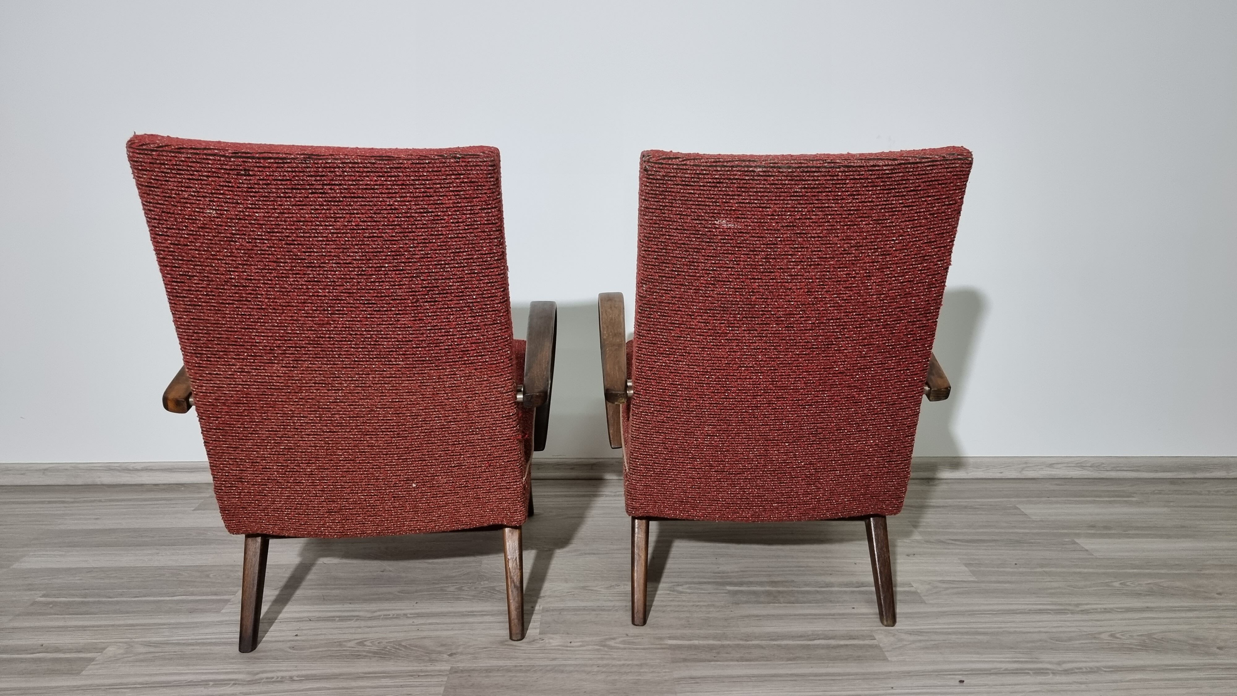Fauteuils vintage par Jaroslav Smidek, années 1960, Set de 2