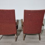 Vintage armchairs by Jaroslav Smidek, 1960s, Set of 2