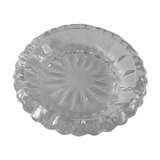 Round glass ashtray