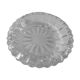 Cendrier rond en verre