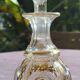 19th century orientalist crystal bottle