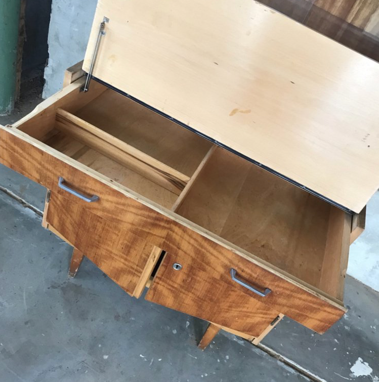 Mid-century hungarian cabinet, 1960s