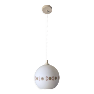 Suspension boule vintage - verre