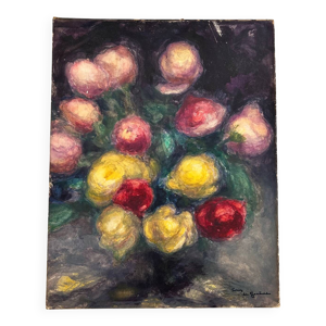 Peinture ancienne signée