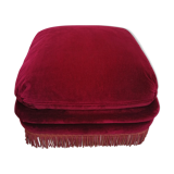 Raspberry red pouf