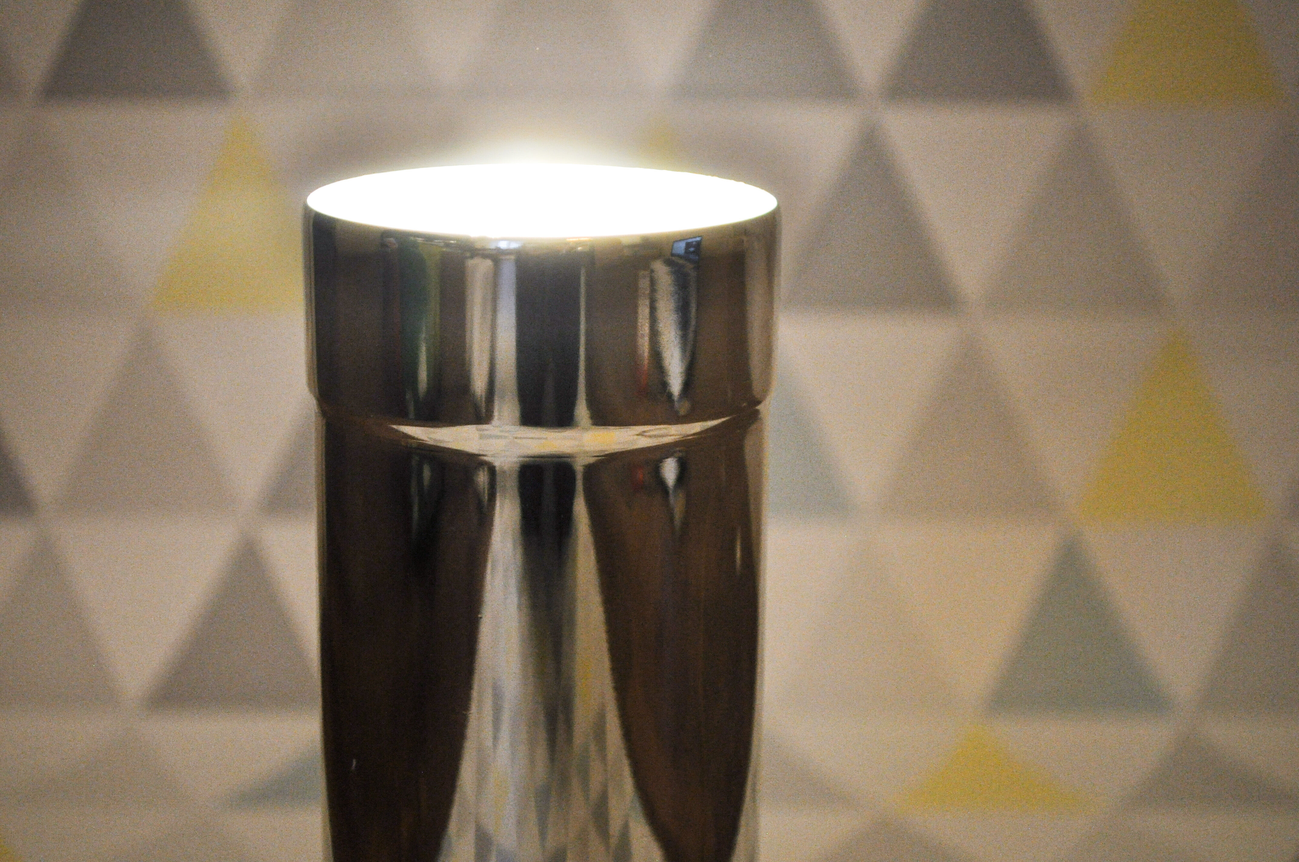 Lampe vintage chromé