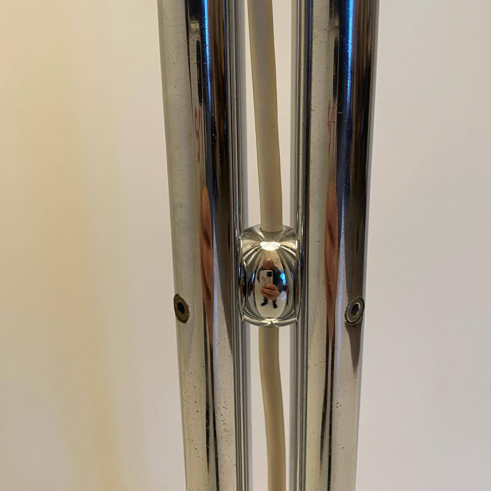 Lampadaire moderne « Quadrifoglio » du milieu du siècle, Gae Aulenti pour Guzzini, Italie