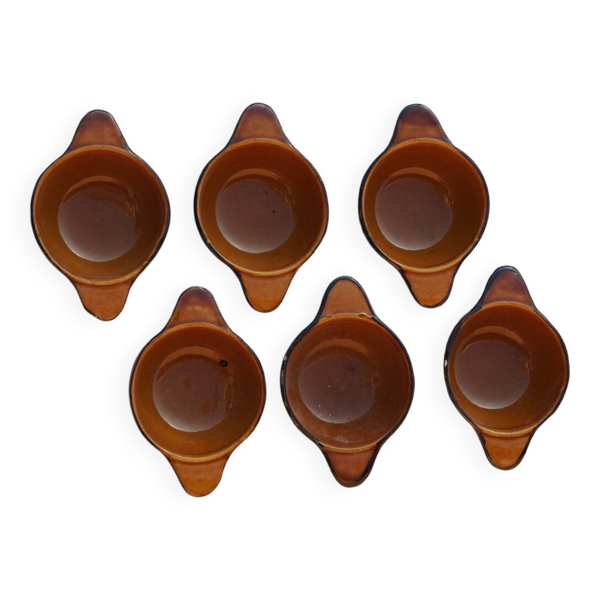 Ensemble de bols à oreille, années 70/80