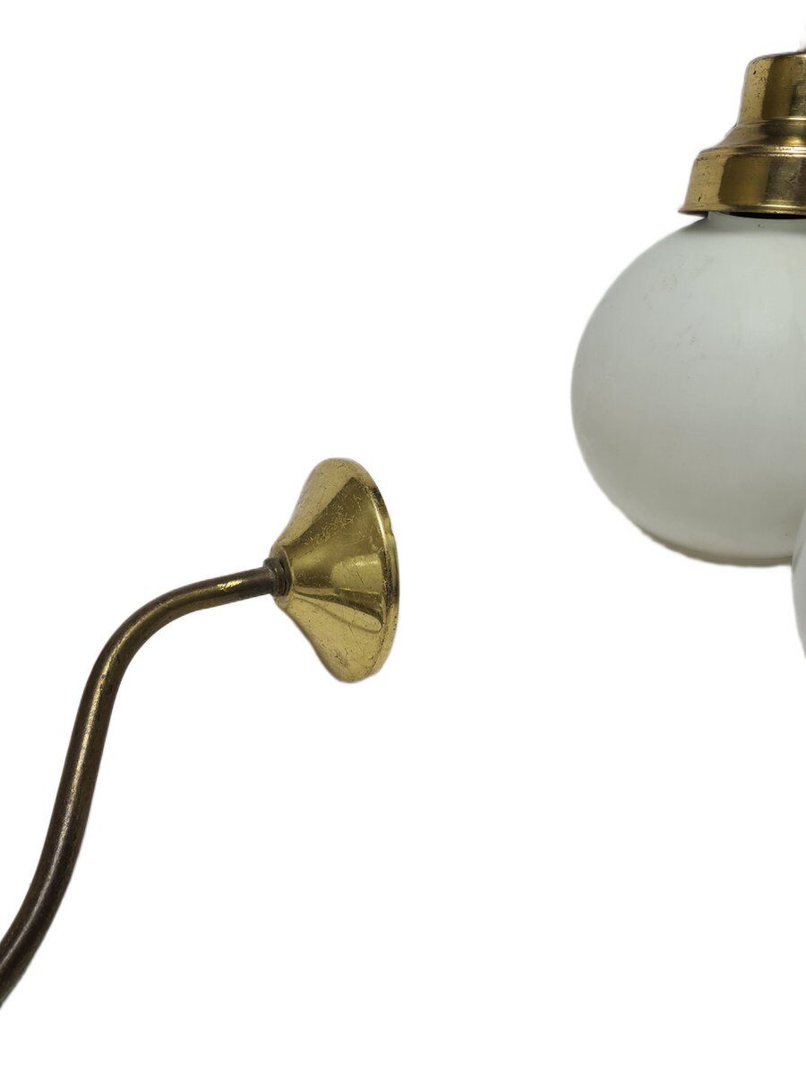 Vintage Art Deco wall lamp, Poland, 1950s