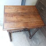 Table, desk style Louis XIII early XX th