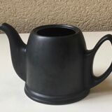 Guy Degrenne salam calorifuge teapot 4 ceramic cups - vintage chrome 70