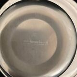 Set of 4 cups and their saucer "Inoxry" Italy