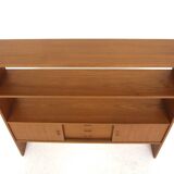 Scandinavian teak bookcase, Sweden, 1960