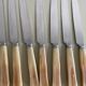 Set of 12 vintage knives