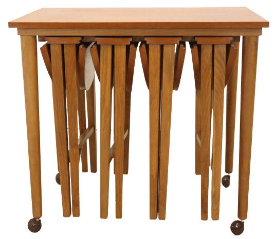Nesting tables Poul Hundevad vintage