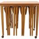 Tables gigognes Poul Hundevad vintage