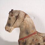 Cheval à bascule ancien (France, vers 1920)