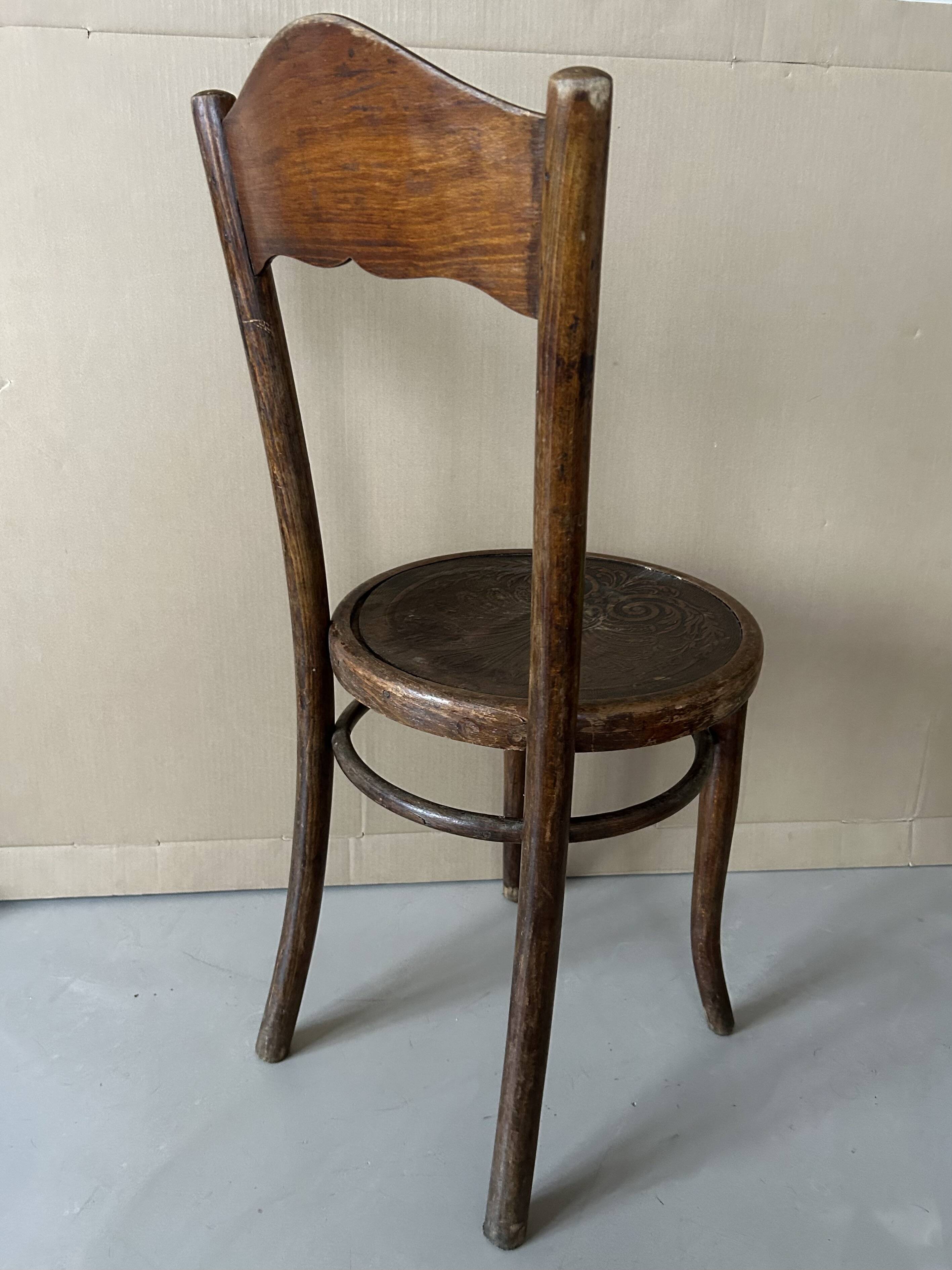 Antique Kohn bistro chair