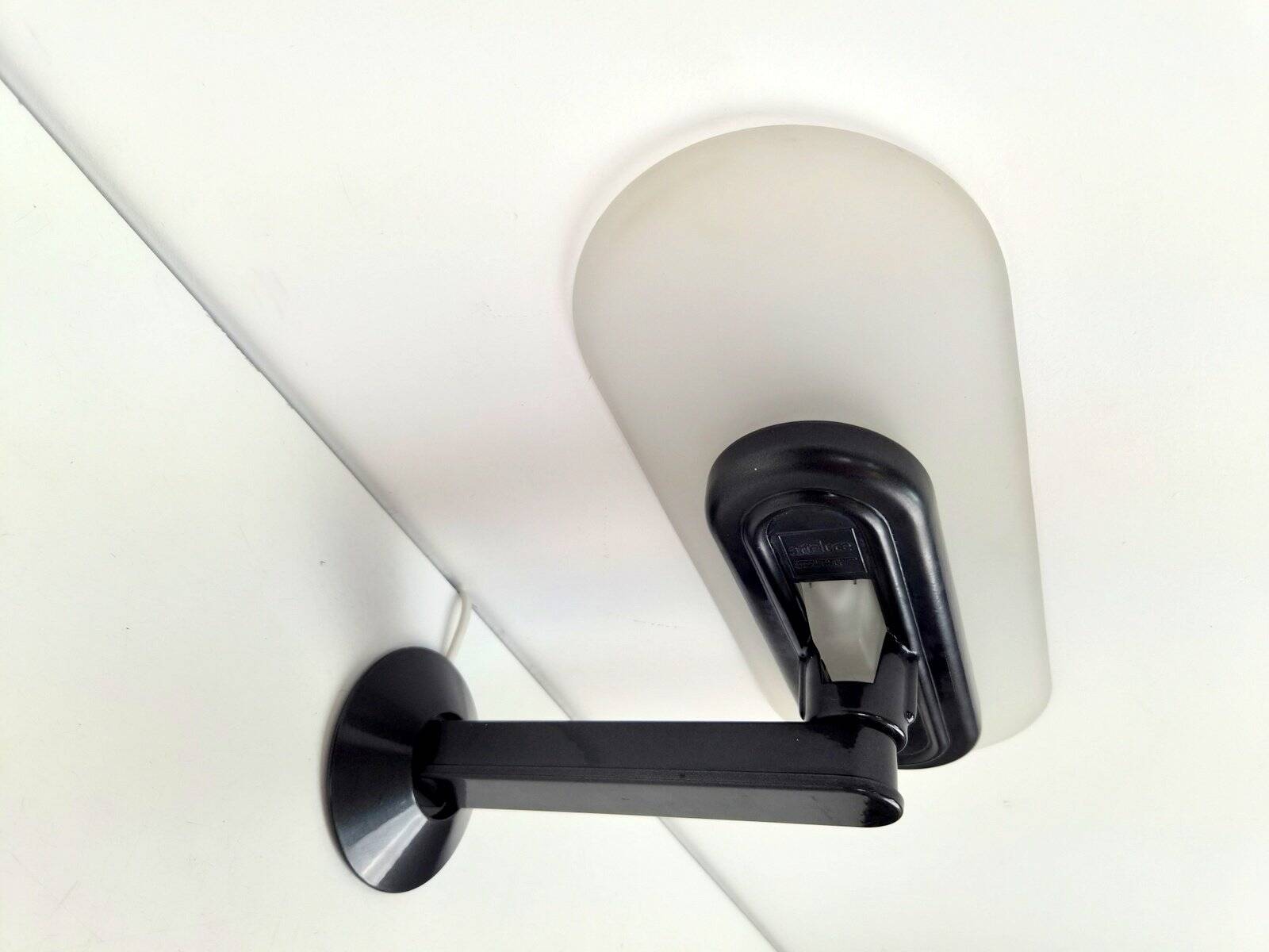 Jill Uplighter Wall Lamp by Perry King and Santiago Miranda for Arteluce, 1978