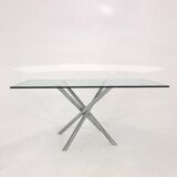 Beautiful glass dining table