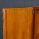 Vintage 20thc italian dry bar cabinet with 'woven' front decor on stand