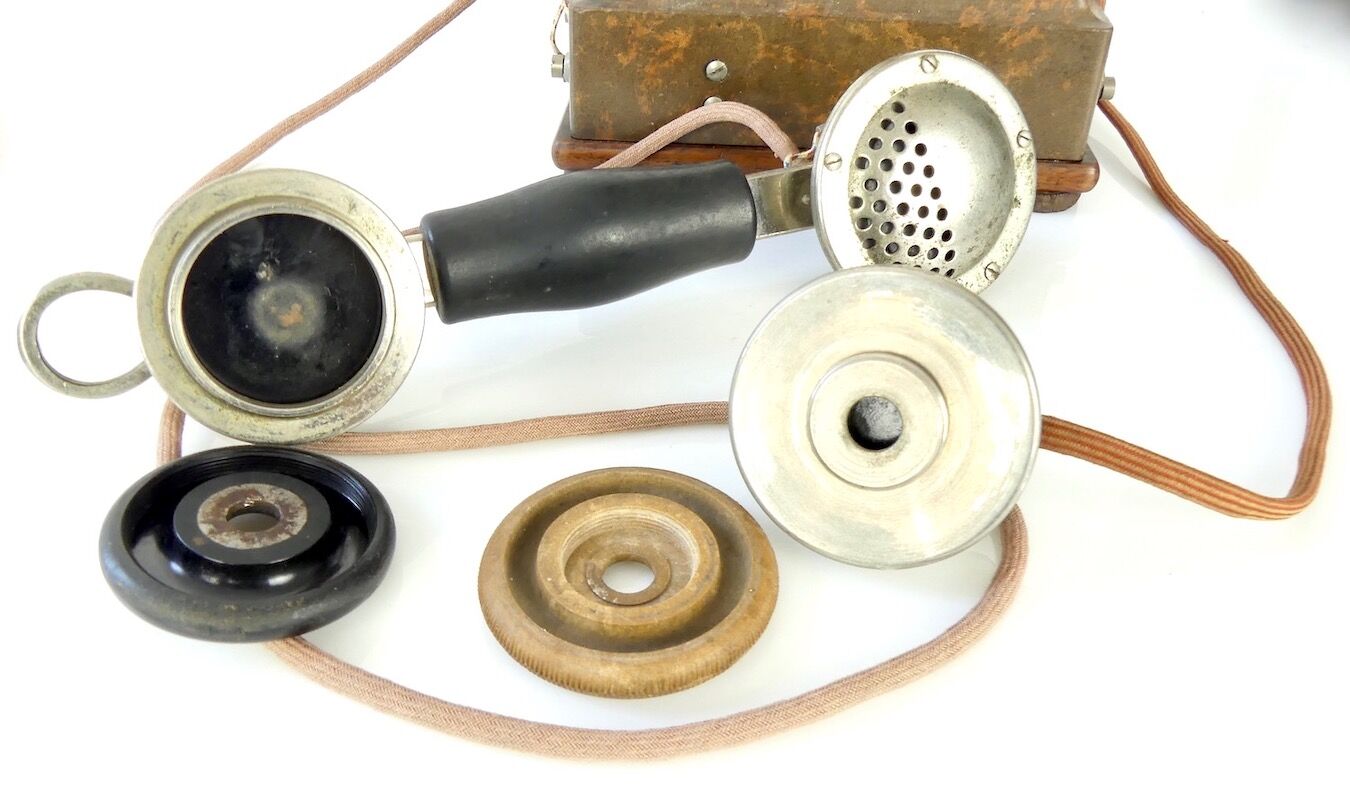 Téléphone Grammont Type 10 de 1922 - Appareil ancien de collection - France