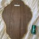 Vintage mirror 1960 Belgian rocaille style gilded wood - 76 x 55cm