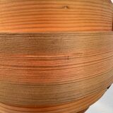 Hans Agne Jakobsson wooden pendant light, 1960s