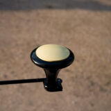 Wall coat rack with 3 colored pegs