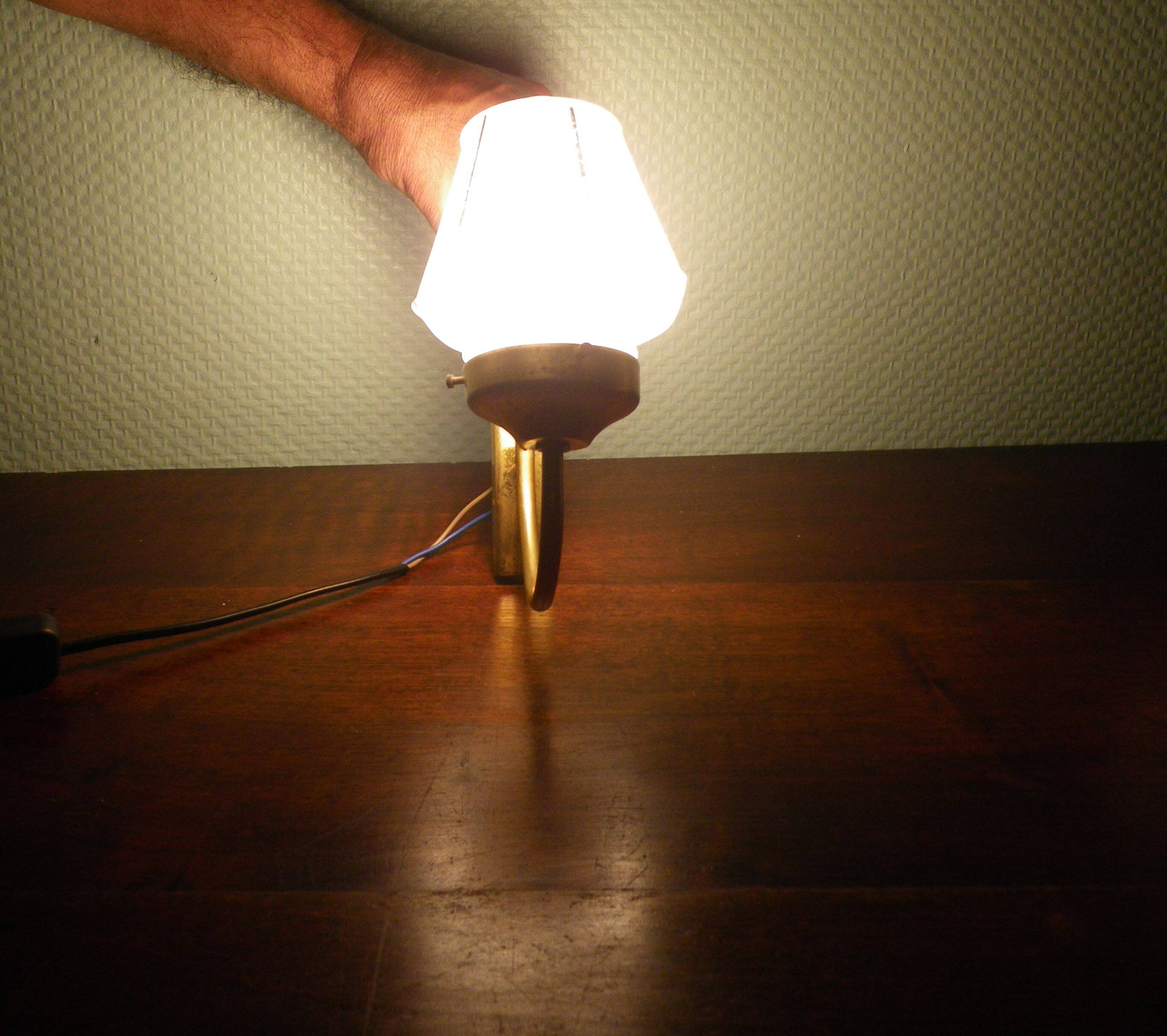 Set of 2 lights and one light wall lights