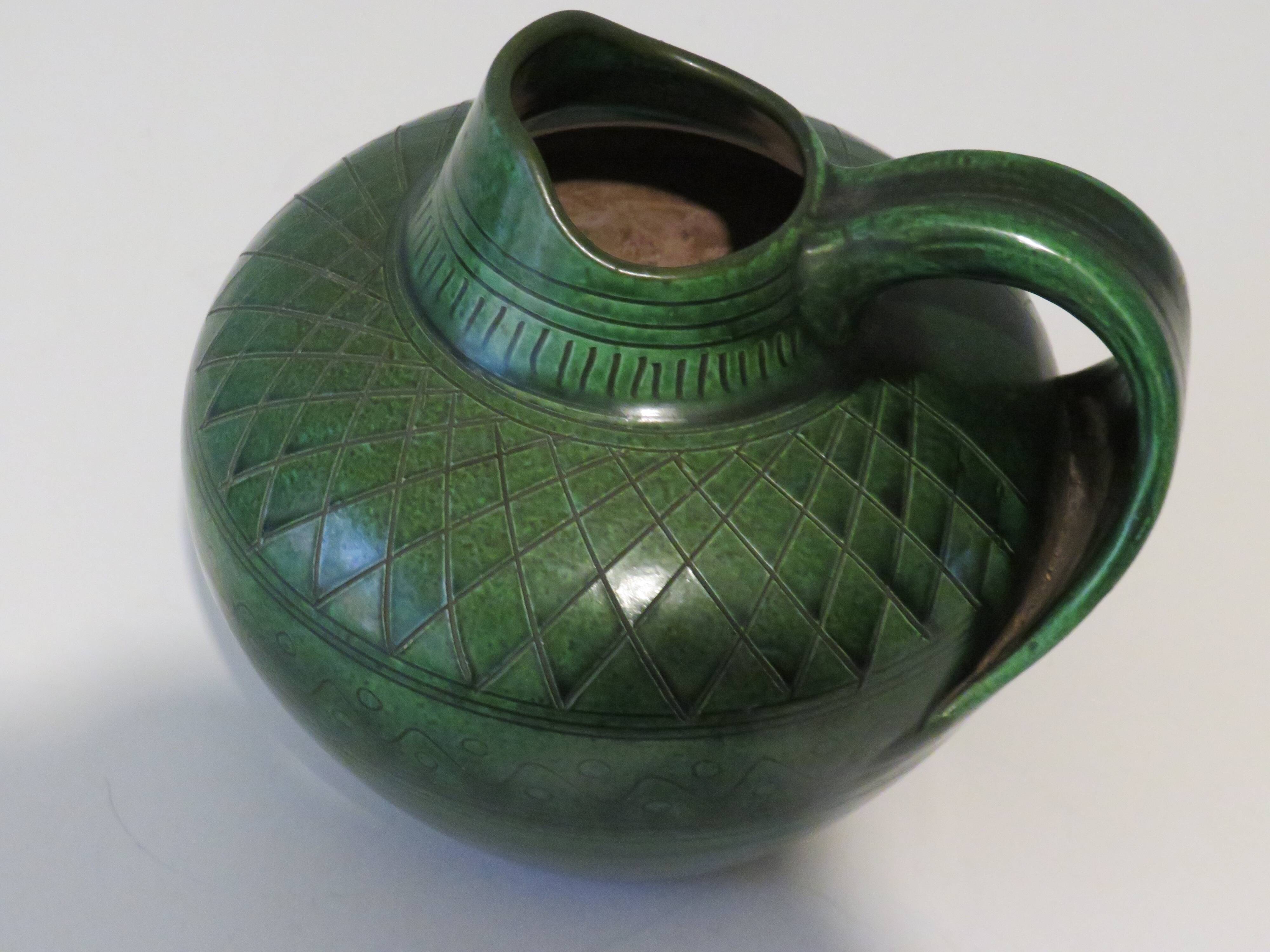 Pitcher, Rothenbury ceramic, 1960